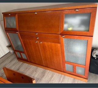 Mueble de salón de madera