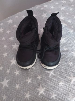 Botas de Nieve Zara Negras Talla 25