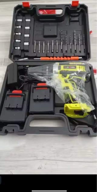 Taladro Inalámbrico con Maletín y Accesorios