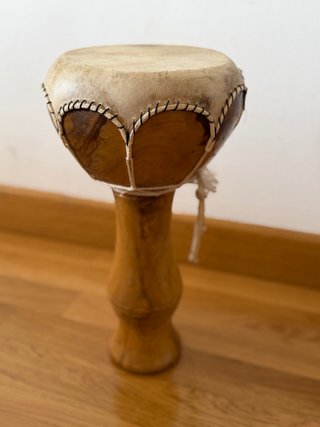 Tambor de Copa Artesanal de Madera