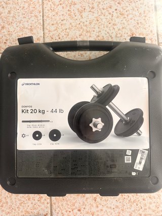 Set de Mancuernas Decathlon 20kg