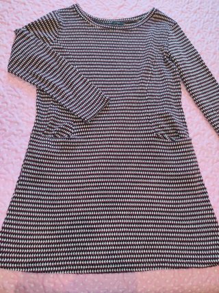 Vestido de punto estampado