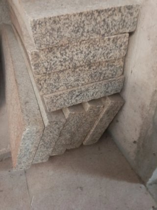Piezas de granito