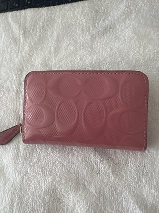 Cartera Coach Rosa