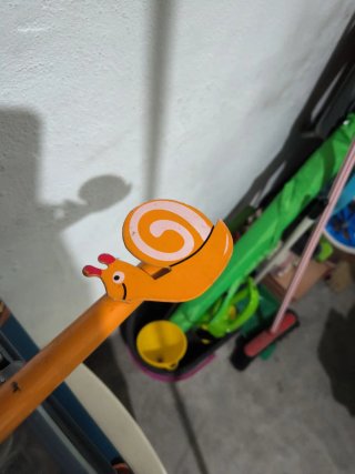 Barra de Cortina Infantil con Caracol 2,20 metros