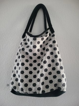 Bolso de Mujer con Estampado de Topos