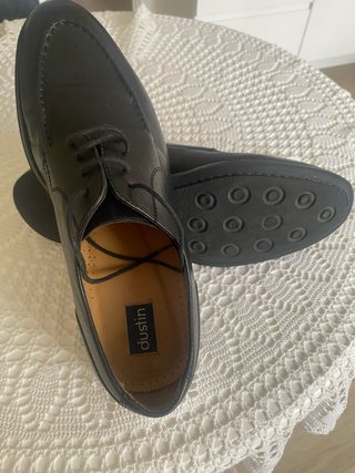Zapatos de piel Dustin negros
