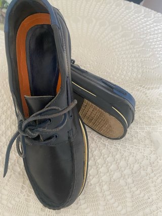 Zapatos náuticos azules Deportivos
