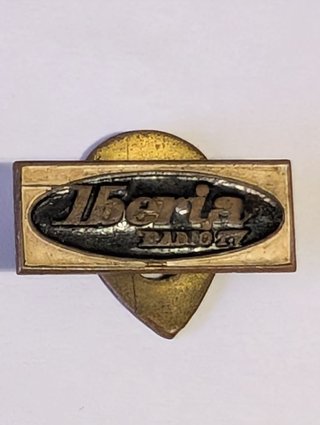 Pin de Ojal Iberia Radio Publicidad TV Años 60