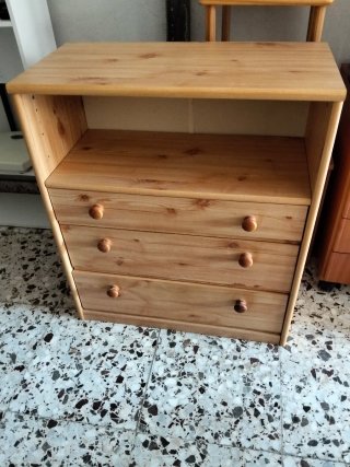 Cajonera de madera