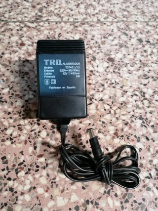 Adaptador de Corriente TRQ 12V 450mA
