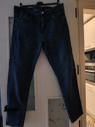 Vaqueros de hombre azul oscuro slim