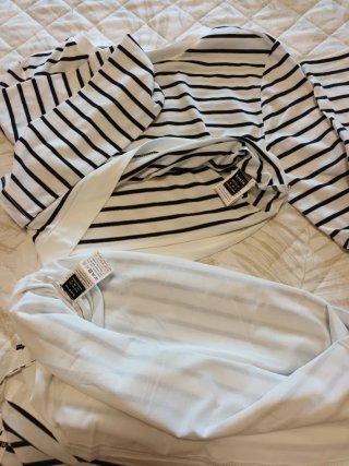 Conjunto Jersey y Falda Rayas Shein