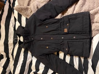 Parka Carhartt X-Trapper Negra Talla XS