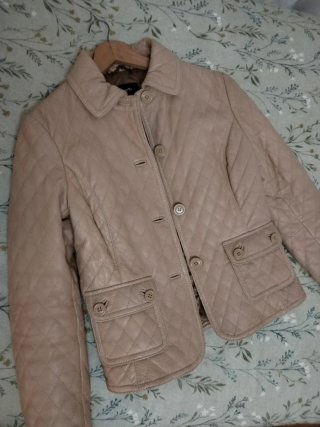 Cazadora Acolchada Beige