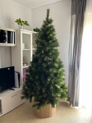 Árbol de Navidad como verdadero