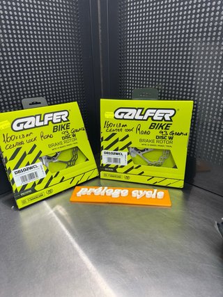 2 Discos de Freno Galfer 160mm Center Lock