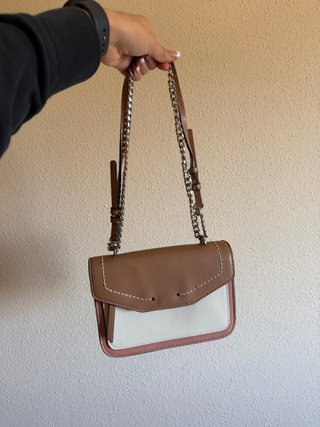Bolso Parfois Marrón y Rosa