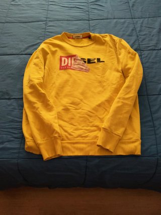 Sudadera Diesel Amarilla