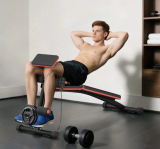 Banco de Musculación Plegable