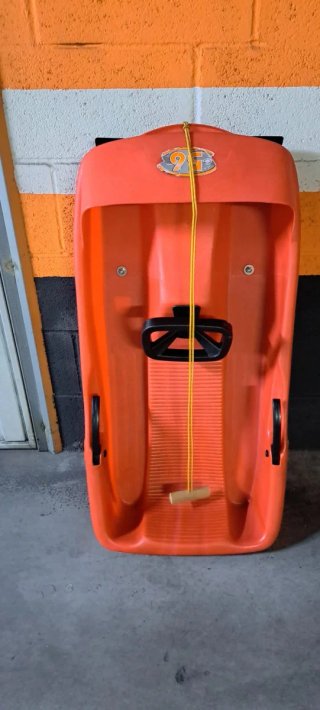 Trineo para Nieve Rojo