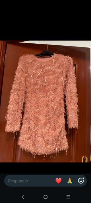 Vestido de fiesta con lentejuelas talla 8