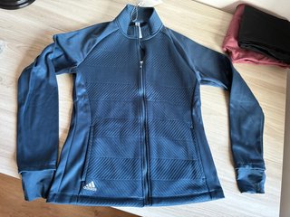 Sudadera Adidas Azul con Cremallera