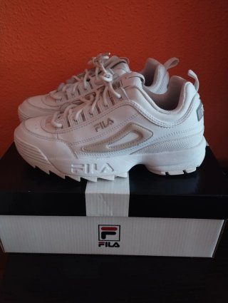Zapatillas Fila Disruptor I Blancas