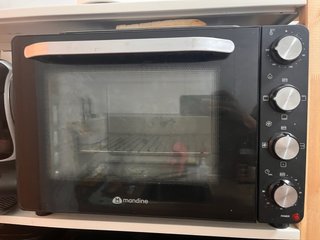 Horno de Sobremesa Mandine Negro