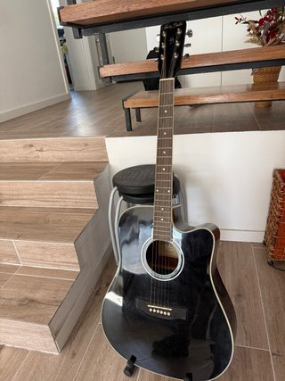 Guitarra Electroacústica Harley Benton D-120CE