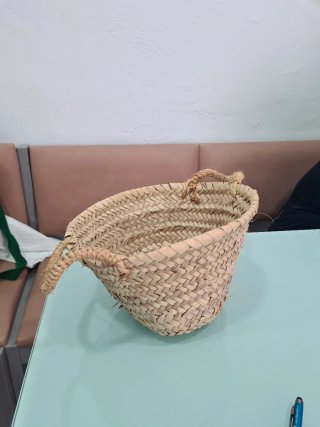 18 Cestos pequeños de mimbre