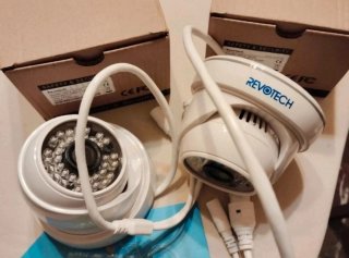 2 Cámaras de Vigilancia IP Revotech