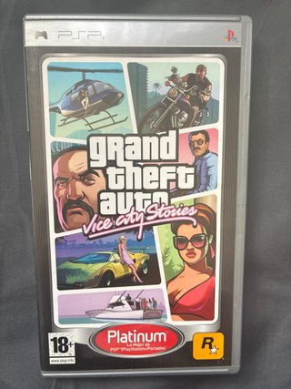 GTA Vice City Stories PSP Platinum
