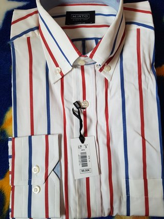 Camisa Mirto de Rayas Talla M