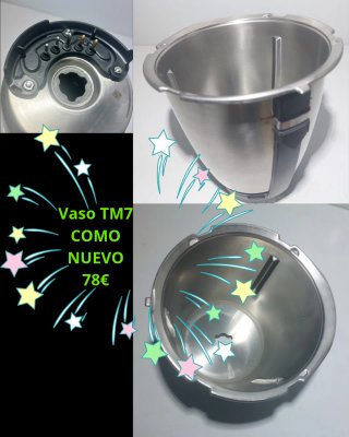 VASO THERMOMIX ORIGINAL TM7 COMO NUEVO