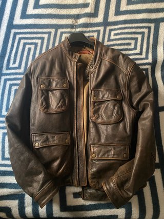 Chaqueta de Piel Saga Ibañez