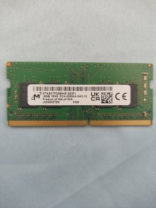 Memoria RAM 16GB DDR4 Micron