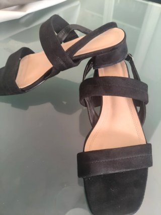 Sandalias Negras de Verano.