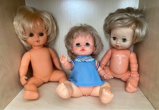 Lote 3 Muñecas Vintage. Anni '70