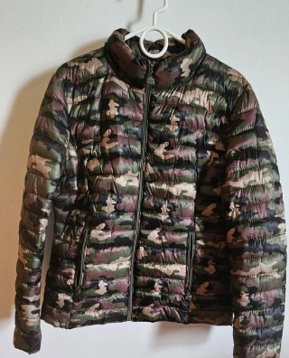Anorak Acolchado Camuflaje W Collection