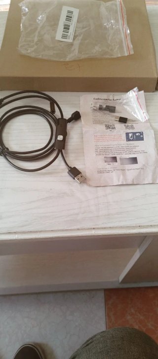 Endoscopio USB, Micro-USB y Tipo C