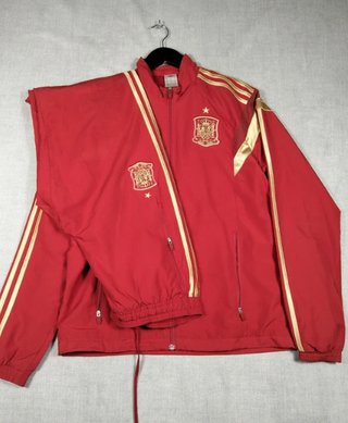 Chándal España Adidas 2013 Rojo y Dorado