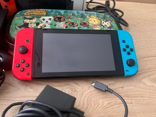 Nintendo Switch con juegos