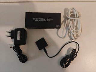 HDMI KVM Switch 2x2 Dual Monitor