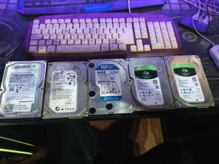 Lote de 5 Discos Duros HDD Se venden separados
