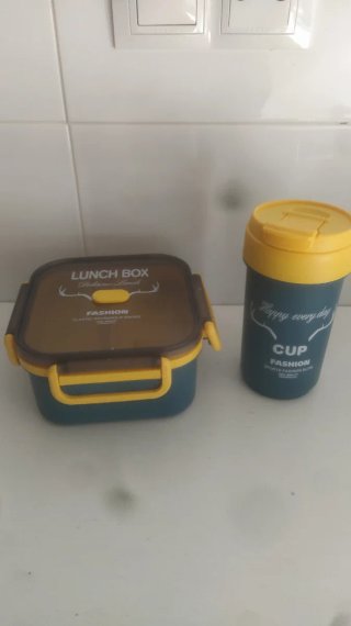 Set de Táper y Vaso Infantil