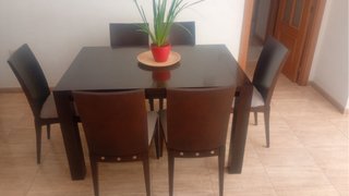 Mesa de Comedor con 6 Sillas