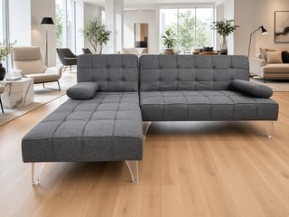 ENVIO GRATUITO Sofá Cama Cheslong Gris