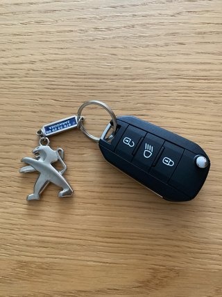 Llave original Peugeot 5008 (para configurar...)