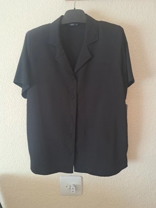 Blusa Negra F&CO Talla XL